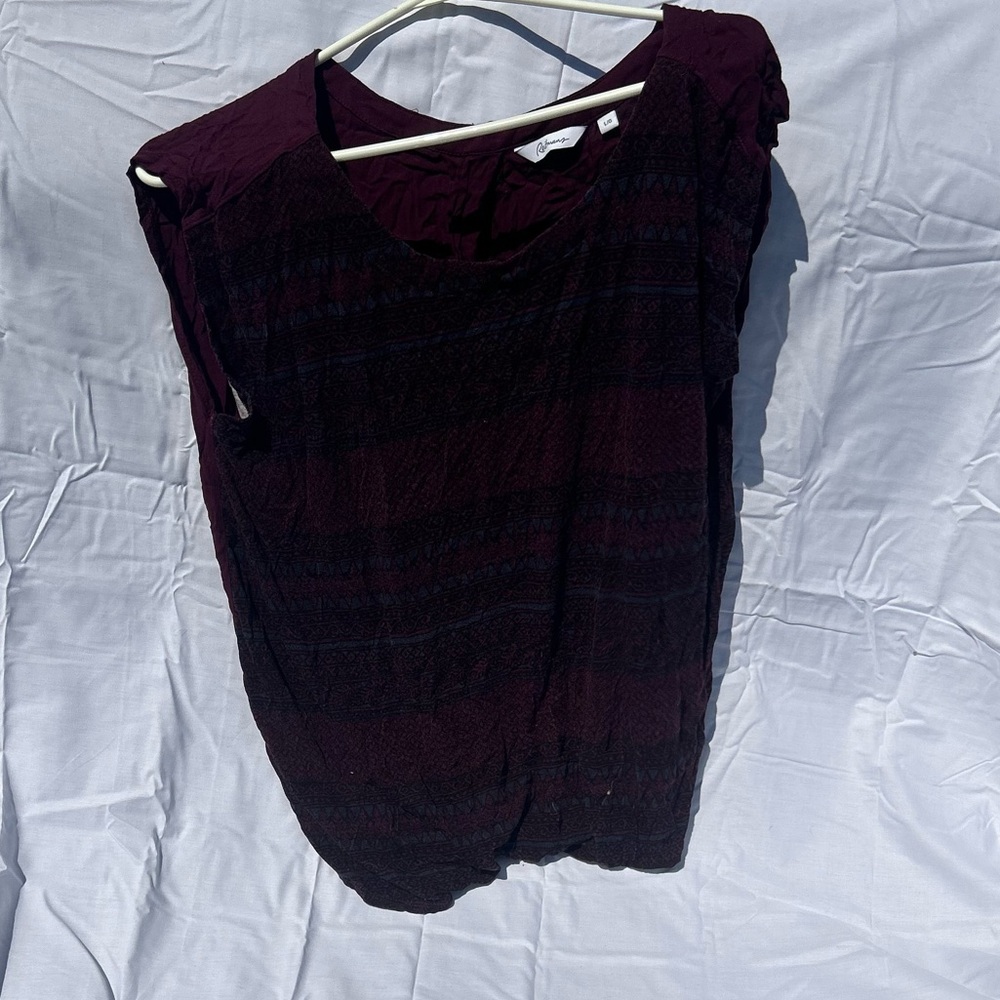 Purple tank